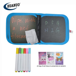 <span class=keywords><strong>Pizarra</strong></span> de Dibujo Borrable para <span class=keywords><strong>Niños</strong></span>, Juguete de Dibujo, Libro Mágico con Rotulador de Colores - Product Image 2