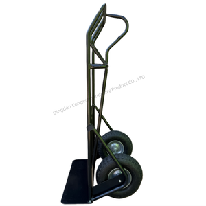 2'si 1 arada OEM Yüksek Kaliteli Ağır Hizmet Tipi Çelik Pnömatik Tekerlekli <span class=keywords><strong>Platform</strong></span> Ayarlanabilir El Arabası ve Taşıma Arabası - Product Image 3