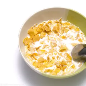 Puffed Sugar Crispy Corn Flakes Breakfast Cereals Machine