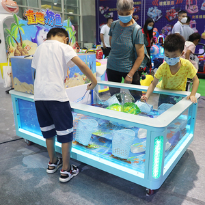 Fishpond pêche magnétique pour enfants pour centres commerciaux enfants aquarium en filet renforcé de fibre de verre - Product Image 5