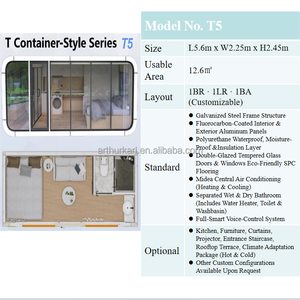 منازل المطار T5: منزل كبسولي فاخر مسبق الصنع - Product Image 3