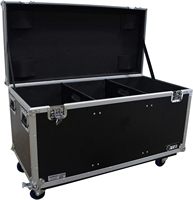 Pro Audio DJ Touring OEM/ODM Boîtier de coffre de route utilitaire en aluminium 48x30x36 pouces avec roues