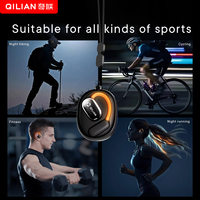 Nouveaux écouteurs intra-auriculaires sans fil pour le sport, avec design lumineux et crochet d'oreille, parfaits pour le cyclisme et le fitness