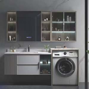 Wall-Mounted High Gloss Modern <b>Bathroom</b> <b>Cabinets</b> - Product Image 3