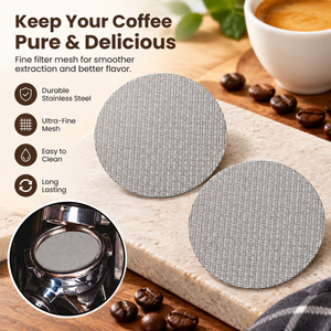 Grille <span class=keywords><strong>de</strong></span> tamisage pour expresso <span class=keywords><strong>en</strong></span> acier inoxydable, maille métallique, découpe précise, granulométrie personnalisée, pour boulangerie et kit <span class=keywords><strong>de</strong></span> café <span class=keywords><strong>de</strong></span> camping, livraison rapide - Product Image 2