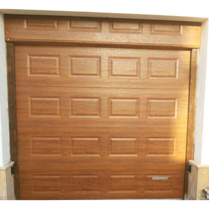 Porte coulissante horizontale en acier, <span class=keywords><strong>de</strong></span> <span class=keywords><strong>garage</strong></span>, style européen, 18x7 pieds - Product Image 2