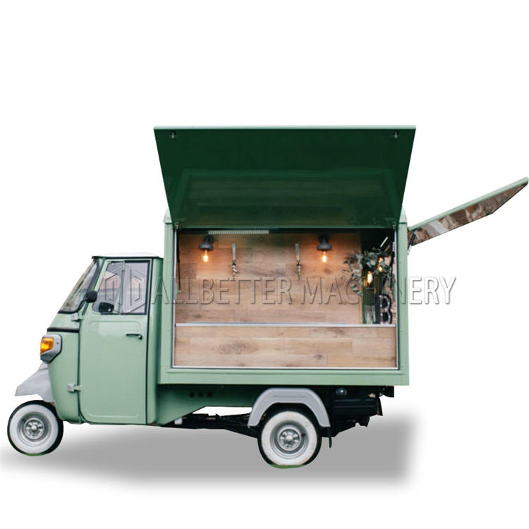 Camion de restauration rapide mobile nouveau design Piaggio Tuk