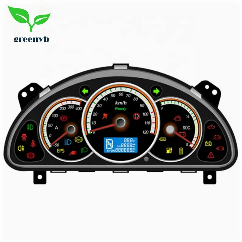 Velocímetro digital lcd e606, tacômetro para carro, suv, painel elétrico, medidor de emobilidade ev peças