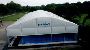Whale Sports Electric Tented Padel Tennis Court Energy Efficient Heating <strong>Ski</strong> Resort Winter Package - Product Image 5