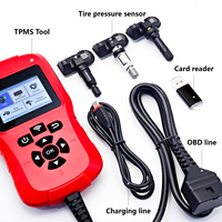 Sistema de sensor TPMS de neumático de coche universal QQr 433/315MHz modelo de coches global programable Q06