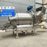 Mélangeur rotatif à tambour entièrement automatique en acier inoxydable LANE 1000L pour le traitement des poudres alimentaires et chimiques avec moteur