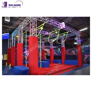 Equipo <span class=keywords><strong>de</strong></span> gimnasio <span class=keywords><strong>de</strong></span> American ninja warrior para niños con certificación TUV - Product Image 6