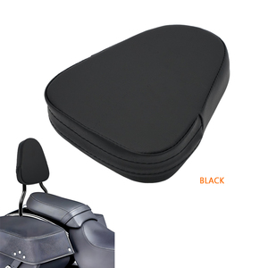 Coussin <span class=keywords><strong>de</strong></span> dossier noir pour passager <span class=keywords><strong>de</strong></span> <span class=keywords><strong>moto</strong></span>, Sissy Bar, pour Harley, Yamaha, Honda, <span class=keywords><strong>Suzuki</strong></span>, Kawasaki, Chopper, Cruiser universels - Product Image 1
