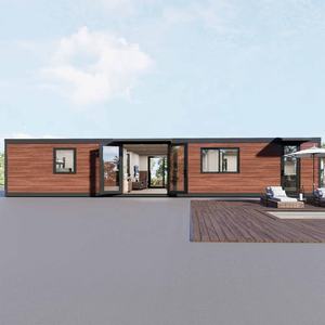 Maisons préfabriquées extensibles en duplex, villas de 40 pieds, maison conteneur avec 3 chambres et 2 salles de bain - Product Image 2