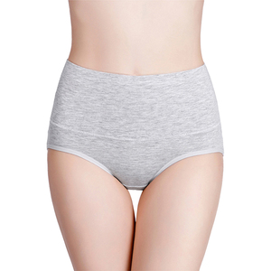 Ropa interior M de talla grande para mujer, bragas de cintura alta con control de barriga, <span class=keywords><strong>calzoncillos</strong></span> de talla grande - Product Image 2
