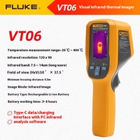 Cámara Termográfica Digital Fluke VT06/08 PTI120, Cámara Infrarroja de Alta Precisión para Detección de Fugas en Sistemas de Calefacción por Suelo Radiante, ABS OEM