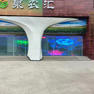 P8 Crystal Transparent Screen LED Hoch helle flexible LED Film Screen Lieferanten - Product Image 6