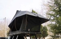 Tente de toit rigide pour SUV, installation rapide, imperméable, toutes saisons, tente de toit pour 2 à 4 personnes, tente de camping en aluminium