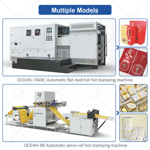 เครื่องตัดและปั๊มร้อนฟอยล์ทองคำคุณภาพสูง OCEAN ทำจากสแตนเลสสตีล ขนาด A3 สำหรับงานปั๊มลายนูนและตัดแบบไดคัท - Product Image 2
