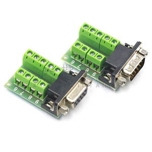 D-Sub Adapter DB9 Male Female To Terminal <b>Block</b> Serial Connector 9 Pin <b>Mounting</b> PCB Board - Product Image 1