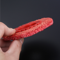 Roue de polissage en Sisal rouge, pour polissage, en acier inoxydable
