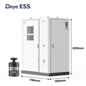 อินเวอร์เตอร์พลังงานแสงอาทิตย์แบบไฮบริด Deye GE-F120-2H2 50 กิโลวัตต์ พร้อมแบตเตอรี่ลิเธียม LiFePO4 แรงดันสูง 120 กิโลวัตต์ชั่วโมง  แบบออลอินวันในตู้ ESS - Product Image 2