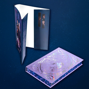 Novela Romántica Personalizada con Cubierta Protectora, Edición Especial de Tapa Dura, Bordes Pintados, Servicios de Impresión de Libros, Estampado Holográfico - Product Image 1