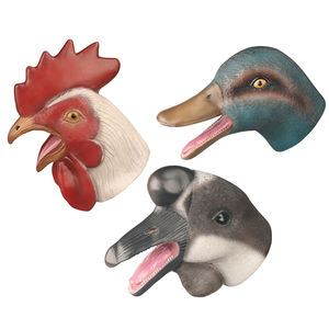 Giocattoli Marionette da Mano per Bambini a Forma di Animali, in Morbido Silicone Simulato, per Raccontare Storie e Giocare Interattivamente - Product Image 6