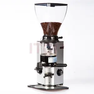 Kahve çekirdeği yapma makinesi ticari elektrikli İtalyan kahve değirmeni fasulye değirmeni kahve değirmeni
