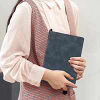 Tableau effaçable à sec portable A4 A5 tableau blanc réutilisable cahier couverture PU double face tableau blanc avec marqueur