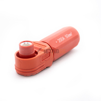 Connecteur unipolaire à angle droit haute tension 200A 250A 300A pour batterie de stockage d'énergie