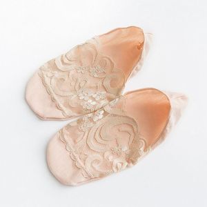 Calzini Invisibili Estivi in Pizzo per Donna, Vendita all'Ingrosso, <span class=keywords><strong>Calze</strong></span> a Maglia Senza Cuciture <span class=keywords><strong>con</strong></span> Funzione Antibatterica - Product Image 5