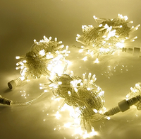 Guirlande lumineuse ciel étoilé blanc chaud lumières suspendues de Noël pour la célébration de mariage de magasin pour les fêtes lumières de rideau de vacances