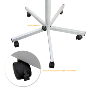 Support de projecteur mobile PR-003-1 à 5 roulettes avec hauteur réglable et plateau inclinable - Product Image 5