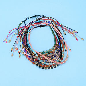 Bracelet de perles de rocaille tissé à la main pour femmes <span class=keywords><strong>pierre</strong></span> naturelle 2mm <span class=keywords><strong>Miyuki</strong></span> Bracelet cadeaux - Product Image 2