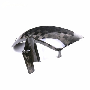 Guardabarros Delantero de Fibra de Carbono 3K para Kawasaki Z900RS 2018-2025 - Product Image 3
