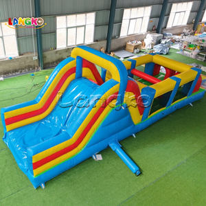 Castillo Inflable Comercial, Brincolín Inflable, Tobogán Exterior, Circuito de Obstáculos - Product Image 2