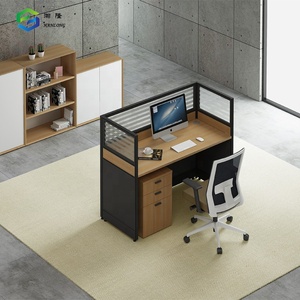 الجملة مكتب مكتب أثاث المكاتب الحديثة الجدول الزجاج دعوة سينتي محطات العمل - Product Image 3