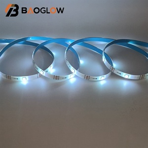 ไฟแถบ COB อัจฉริยะ IP67 5V 18LED 10 มม. PCB ควบคุมสีได้ด้วยรีโมท สำหรับตกแต่งคริสต์มาส ปีใหม่ บ้าน สวน - Product Image 5