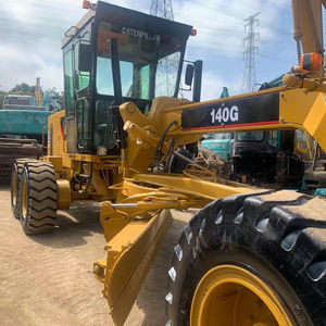 Motoniveladora Caterpillar 140h usada con bomba de motor Cummins y caja de cambios de 140K 140g 120h en Shanghai - Product Image 1