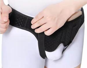 Inguinal o escroto L Alivio de la <span class=keywords><strong>hernia</strong></span> Cinturón único Soporte de <span class=keywords><strong>hernia</strong></span> Truss Brace con 1 almohadilla extraíble Cinturón de <span class=keywords><strong>hernia</strong></span> inguinal izquierdo derecho - Product Image 1