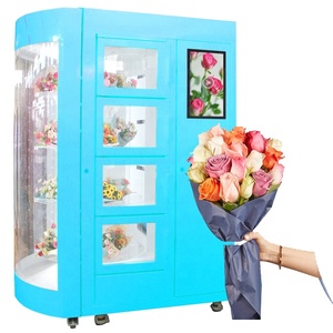 Máquina Expendedora <span class=keywords><strong>de</strong></span> Flores Frescas Winnsen en Oferta con Refrigerador, Pantalla Táctil, Lector <span class=keywords><strong>de</strong></span> Tarjetas y Monedero Electrónico para Aeropuertos y Metro - Product Image 5