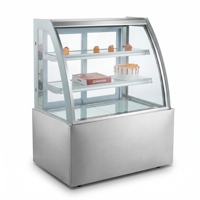 Équipement de réfrigération pour cuisine commerciale, mini-réfrigérateurs à porte vitrée pour supermarchés, armoire de présentation de crème glacée