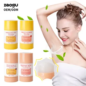 Vegan Organic Body Deodorant and Antiperspirant Perfume Body Refreshing Deodorant Antiperspirant Stick Natural China Female