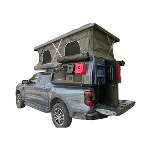 Caravana Todoterreno 2024 con <span class=keywords><strong>Techo</strong></span> Elevable de Aluminio Ligero y Plataforma Extensible, Compatible con Tundra/Raptor, Lista para Expediciones Polares - Product Image 2