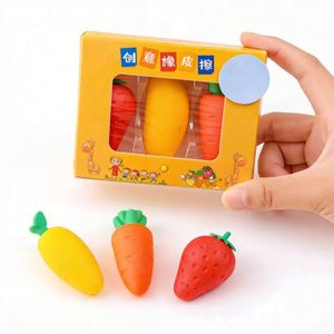 Borradores de Frutas Kawaii Creativos y Lindos al por Mayor, Papelería para Niños, Ideales para la Escuela - Product Image 4
