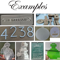 Fabrication sur mesure de plaques en plexiglas découpées au laser avec précision, épaisseur 1-10 mm, pour couvercles industriels et écrans de sécurité