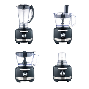 Procesador de Alimentos Eléctrico Multifuncional de 3L y 13 Tazas, Carcasa de Plástico, 1000W, 2 Velocidades con Función de Pulso, Color Negro, para Uso Doméstico - Product Image 3