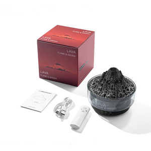 Chất Lượng Cao Sáng Tạo Mây Sương Mù Tạo Độ Ẩm Thời Gian Điều Khiển Từ Xa Trang Trí Nội Thất Mô Phỏng Vết Nứt Núi Lửa Hương Thơm Khuếch Tán - Product Image 2