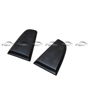 2 pièces, ailes latérales noires, déflecteurs de fenêtre arrière pour Nissan Skyline Fair Lady 350Z Z33 2003-2008 - Product Image 4